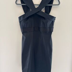 Karen Millen Black Backless Dress